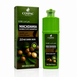 COSPAC Macadamia Bubble Dye Shampoo 420ml Dark Brown 2.0 – coloration cheveux blancs