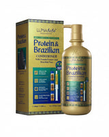 LUMAfofo Professionnel Protéines & Après-shampooing brésilien 900ml – Après-shampooing hydratant sans sulfate