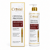 Crystal Protein Shampooing 850 ml avec boîte et flacon Crystal Monica