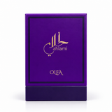 Coffret violet OLFA Ahlami avec finition dorée