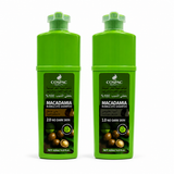 COSPAC Macadamia Bubble Dye Shampoo 420ml – teintes Natural Black 1.0 et Dark Brown 2.0